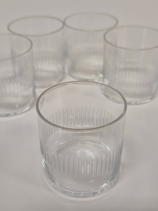 Vintage Schnapps Glass (Set of Five) – Elegant Retro Barware