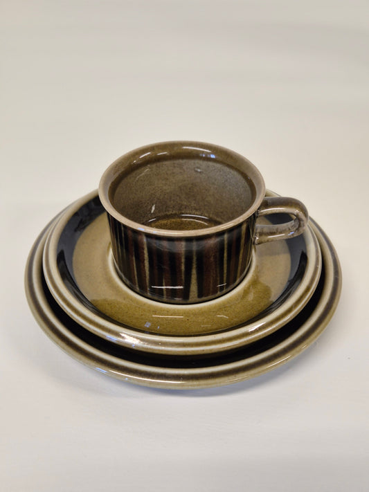 Arabia Kosmos Coffee Trio Set Gunvor Olin-Grönqvist (1962)