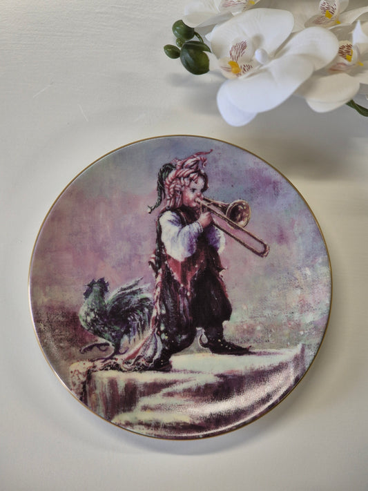 Arabia Metsäsointuja Wall Plate - Sussi Anna Åberg / 1995