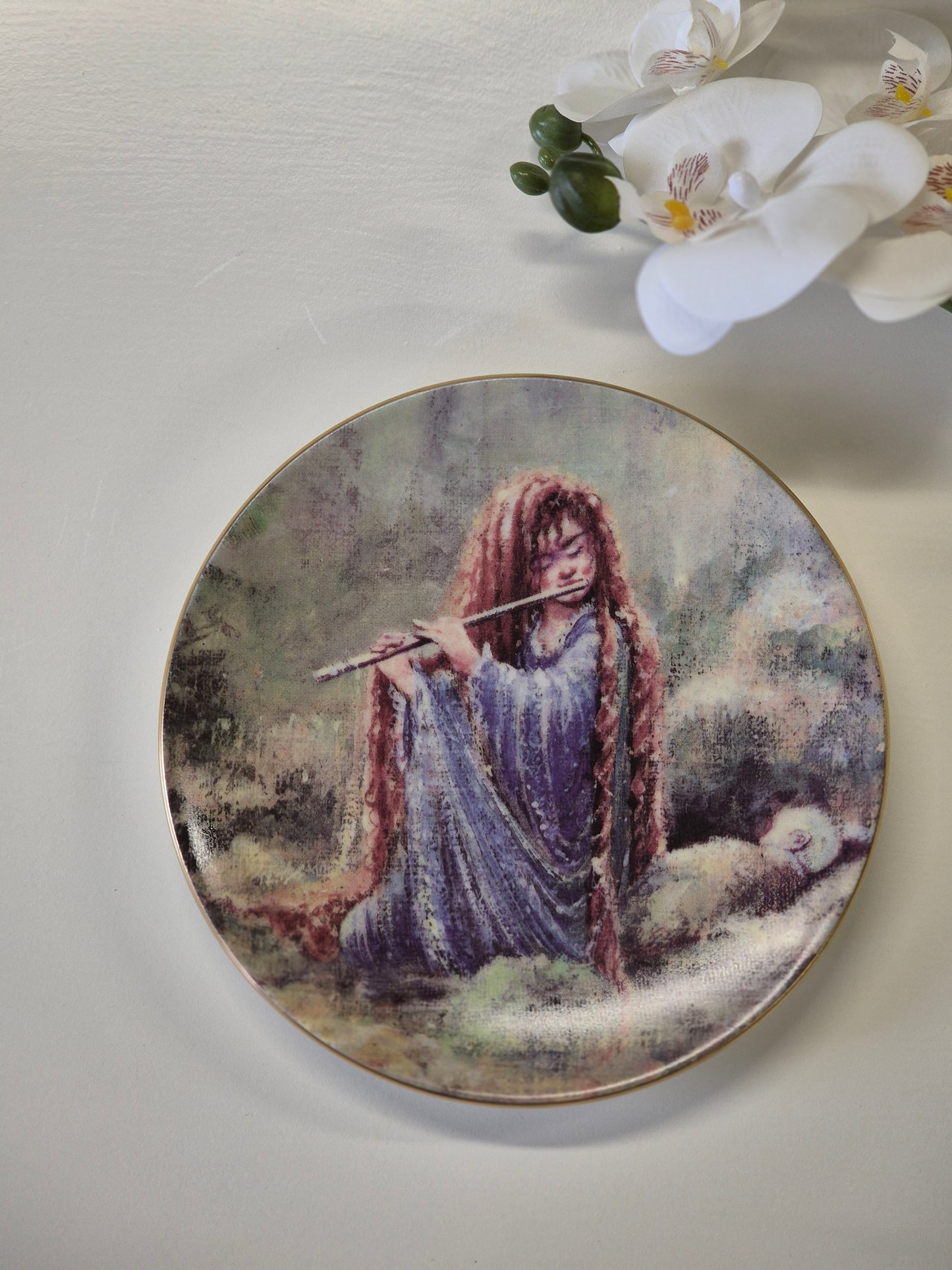 Arabia Metsäsointuja Wall Plate - Sussi Anna Åberg / 1995