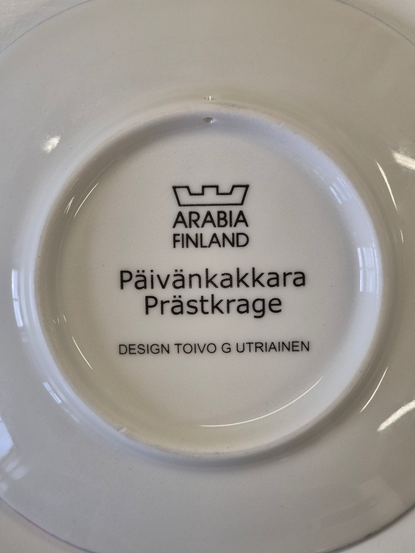 Arabia Wall Plate – Toivo G. Utriainen