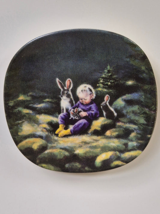 Arabia “Sydänystävät” Wandbord – Sussi Anna Åberg (1994)
