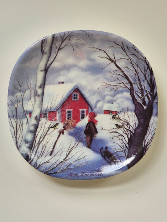 Arabia “Kotiseutu” Wandbord – Anita Rantanen-Siewers (1995)