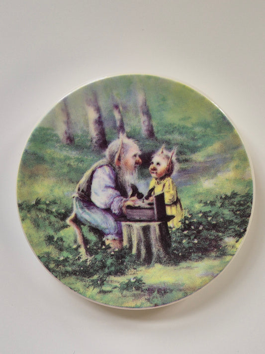 Arabia Pikkupeikon Year Wall Plate 1992 – Sussi Anna Åberg