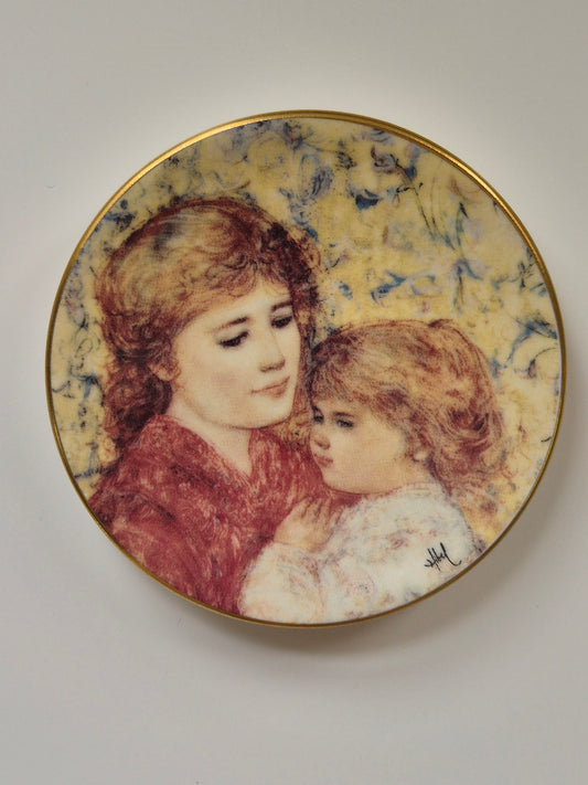 Arabia “Äidin rakkaus” Wandbord – Edna Hibel (1980)
