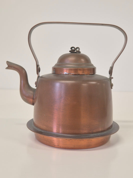 Vintage Gottfrid Carlsson koperen pan – 1L | Eskilstuna, Zweden