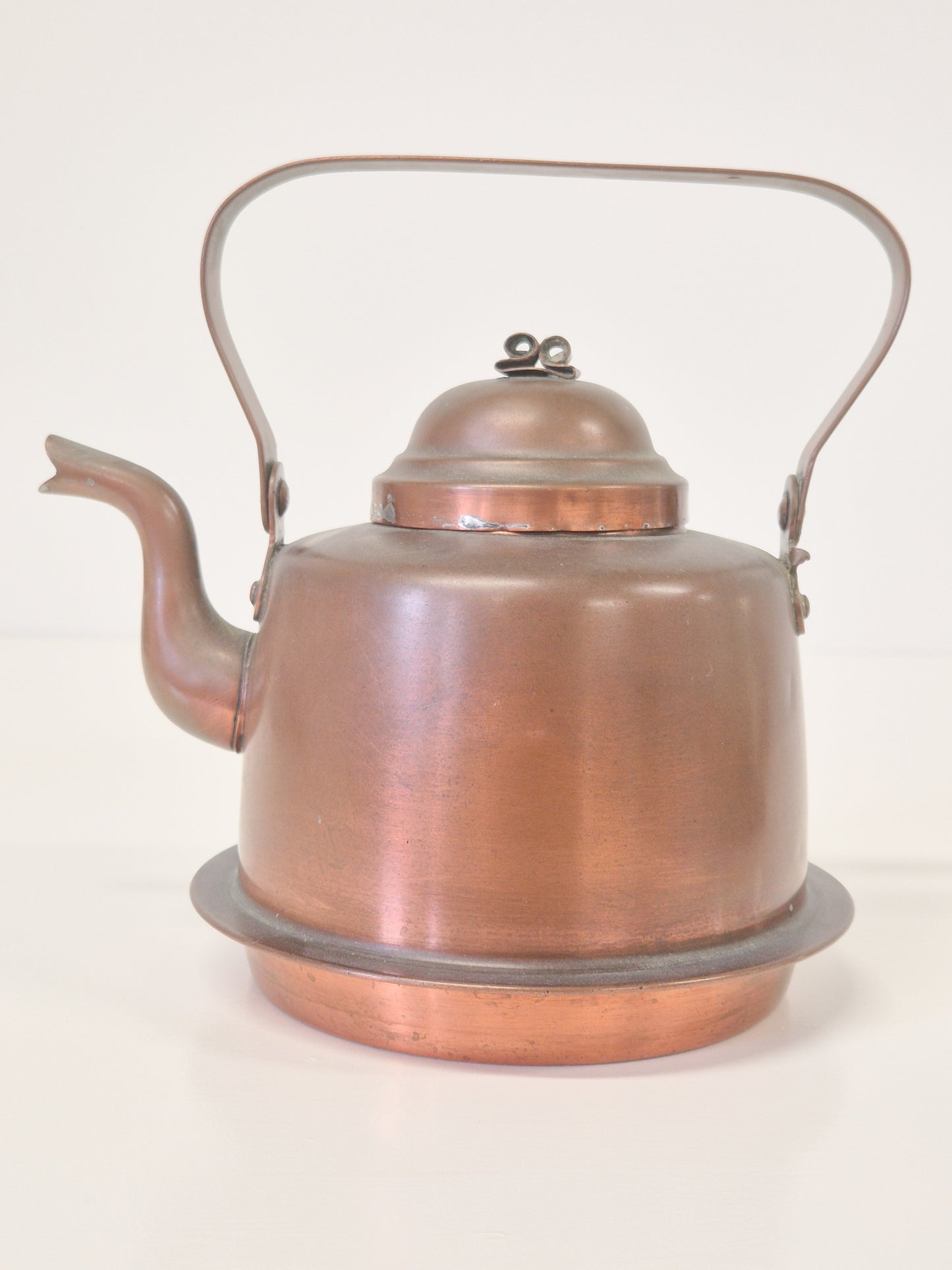 Antieke Skultuna 1607 Koperen Ketel 1,5 L | Zweeds Koninklijk Metaalwerk