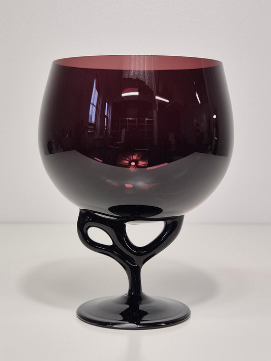 Vintage Violet Aroma Glass – Scent Diffuser or Decorative Vessel