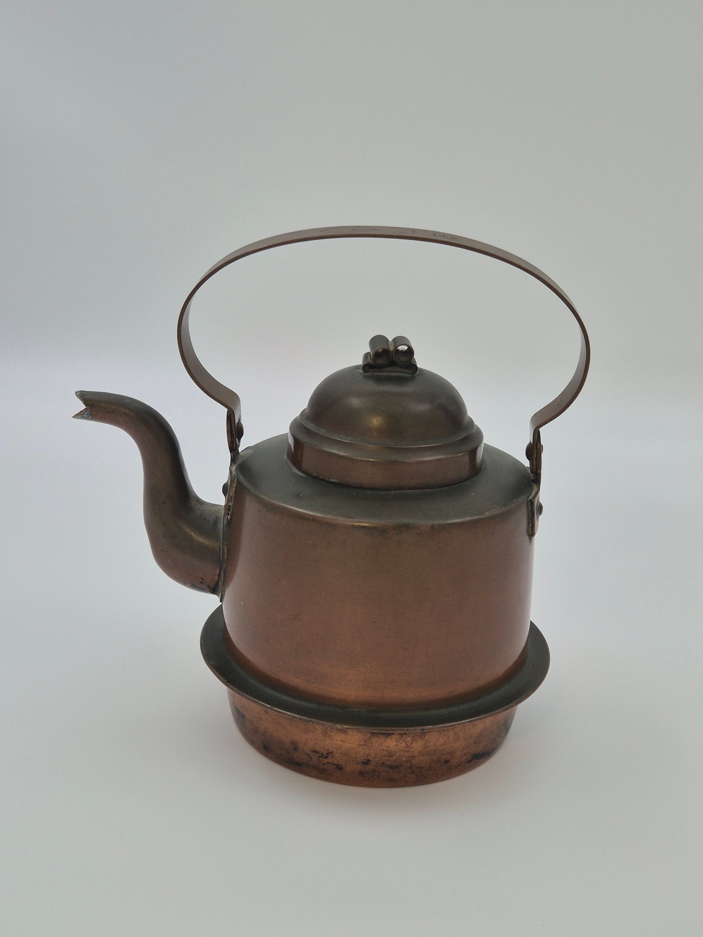 Vintage Opa koperen waterkoker 1 L – Fins gemaakte waterkoker