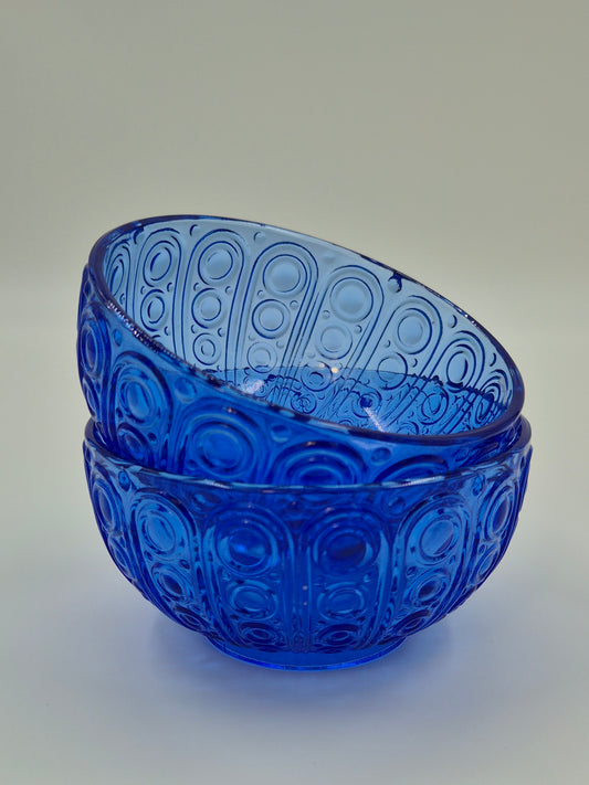 Riihimäen Lasi Riikinkukko Dessert Bowl – Nanny Still Design, Finland