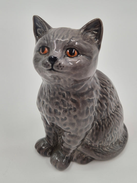 Beswick Cat Figure – Verzamelbare porseleinen kat