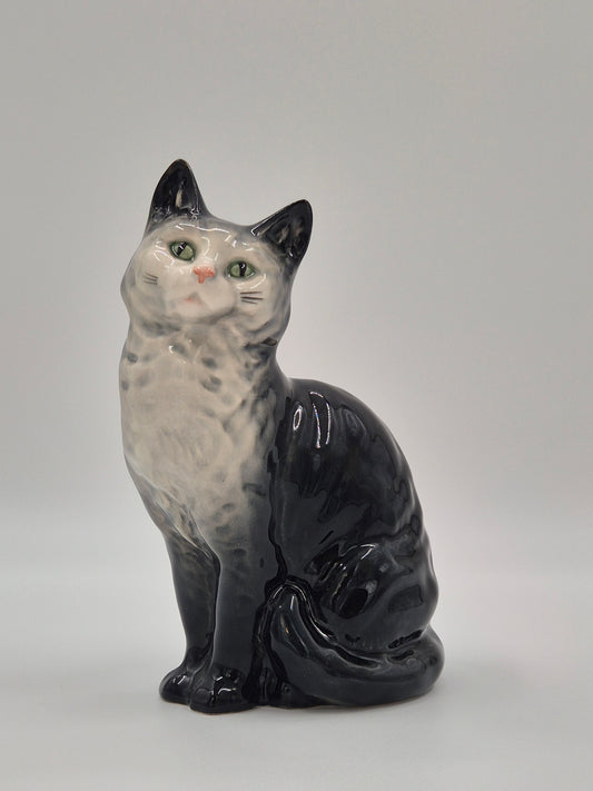 Beswick Cat Figure – Verzamelbare porseleinen kat