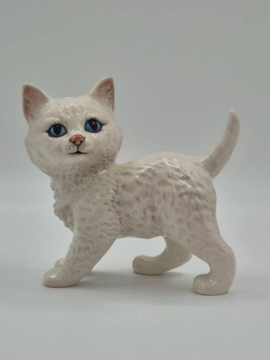 Beswick Cat Figure – Verzamelbare porseleinen kat