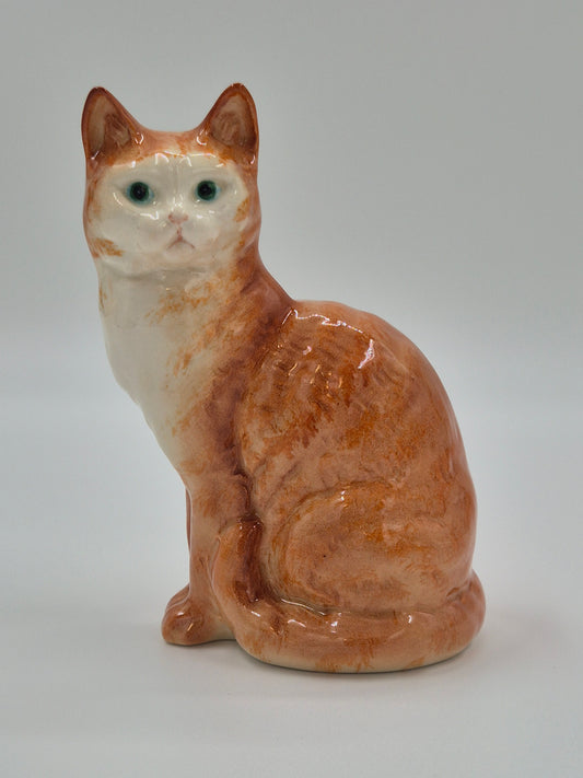 Beswick Cat Figure – Verzamelbare porseleinen kat