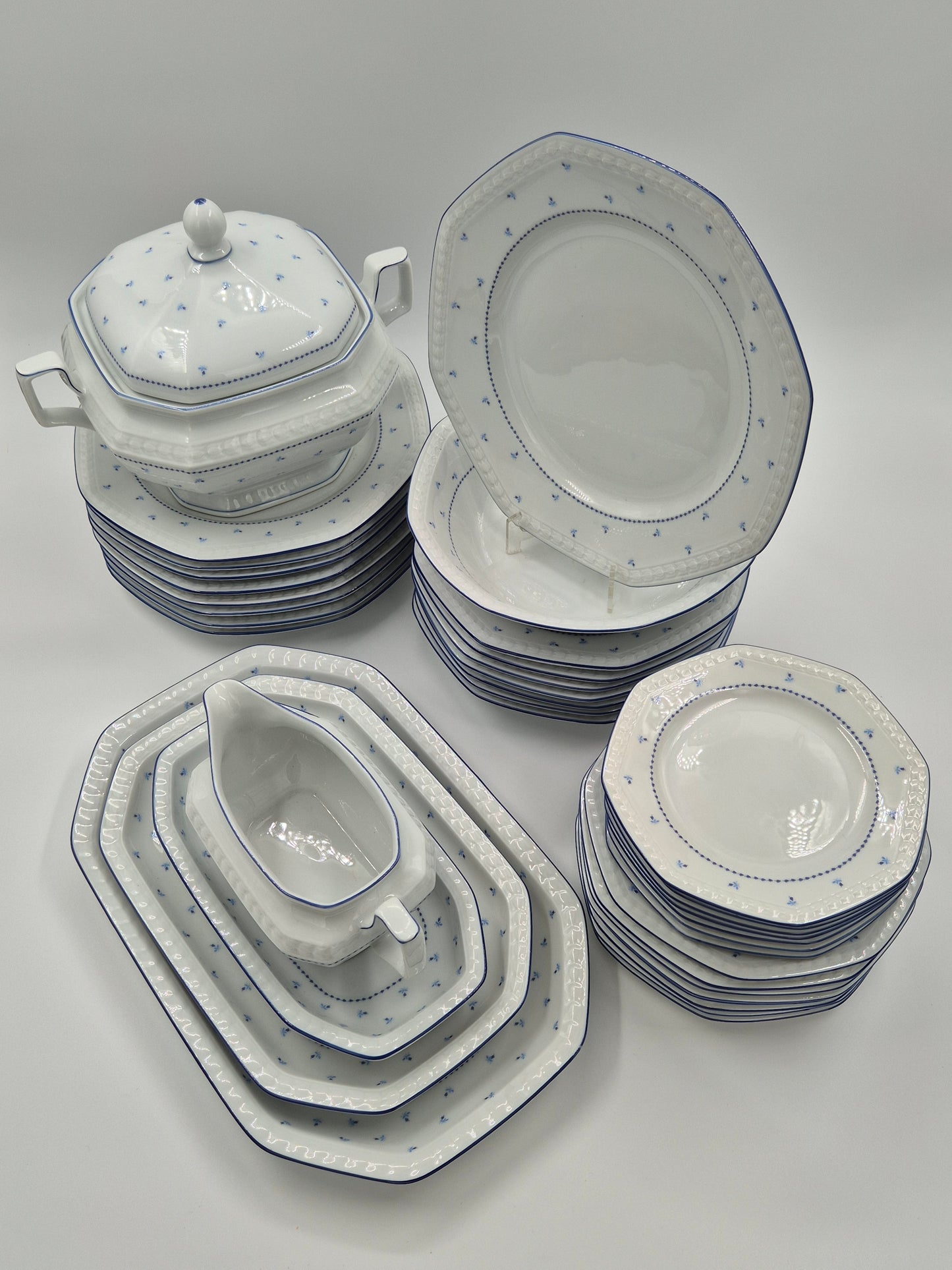 Seltmann Weiden Bavarian Porcelain Dinner Set - 37 pieces