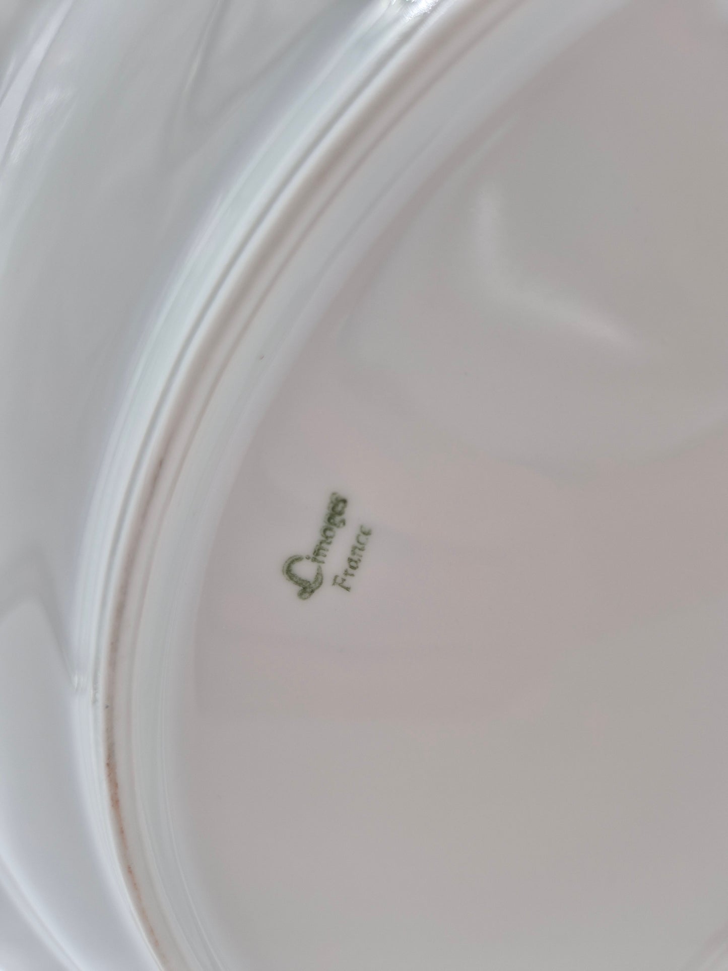 Limoges porseleinen serveerbord - Vintage Frans serviesgoed