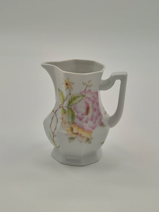Limoges porseleinen roomkannetje – Vintage Franse melkkan