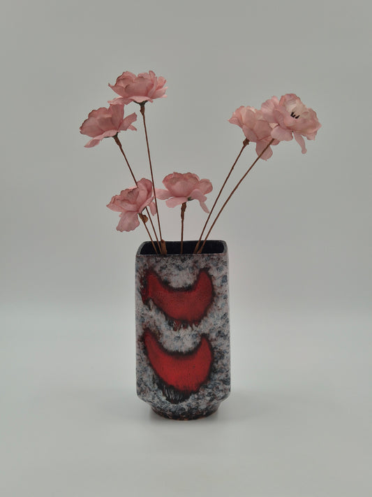Vintage Strehla Vase – Elegant Mid-Century German Glass