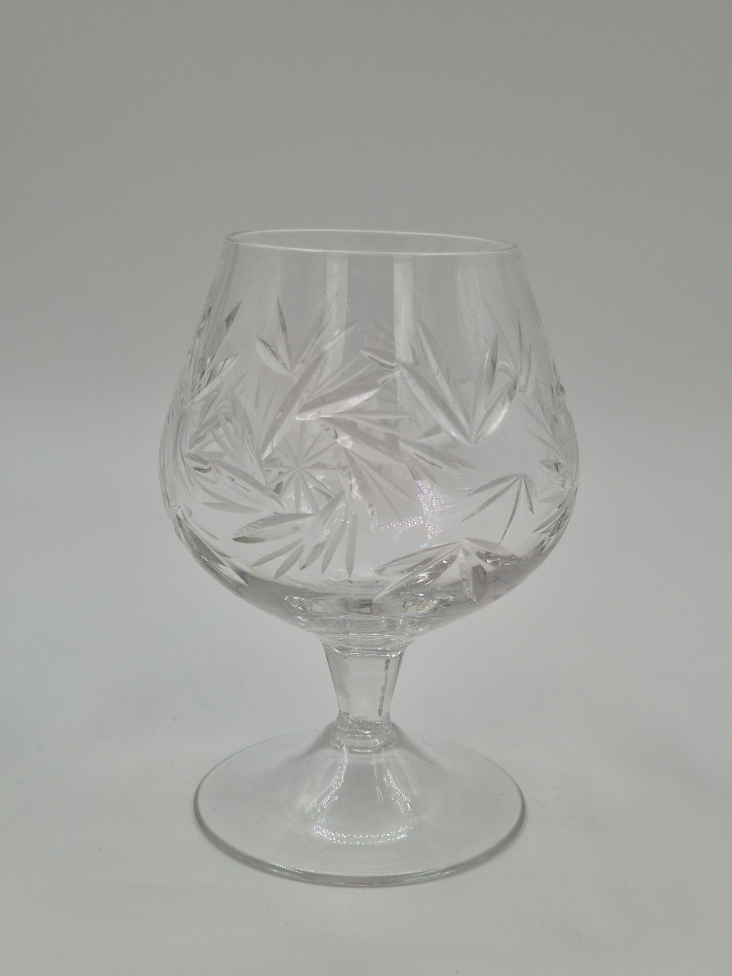 Vintage kristallen cognacglazen