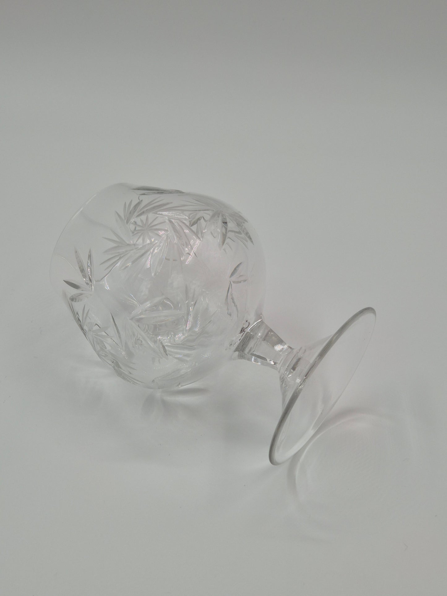 Vintage kristallen cognacglazen