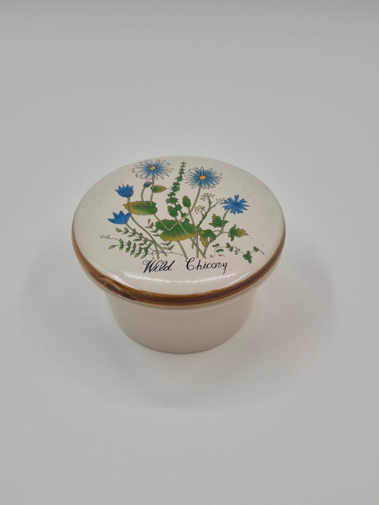 Vintage Lidded Herb Container
