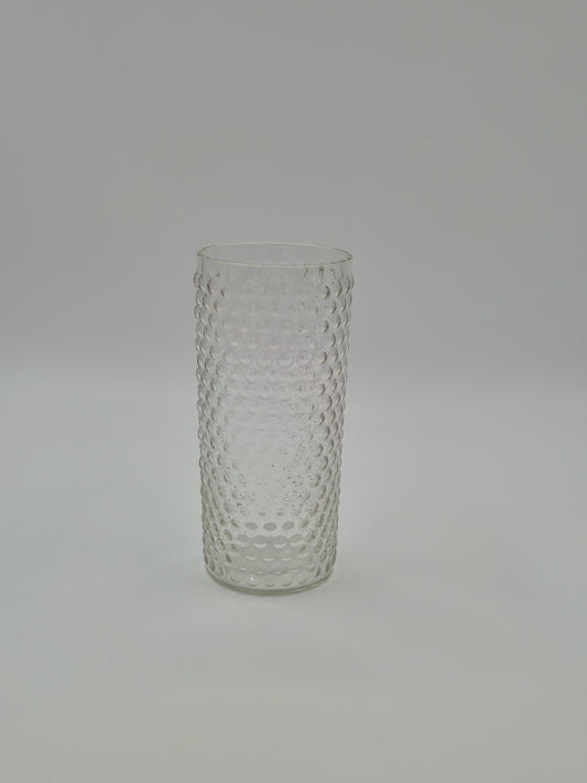 Saara Hopea Vaas (Näppylä) voor Nuutajärvi – Vintage Fins glas