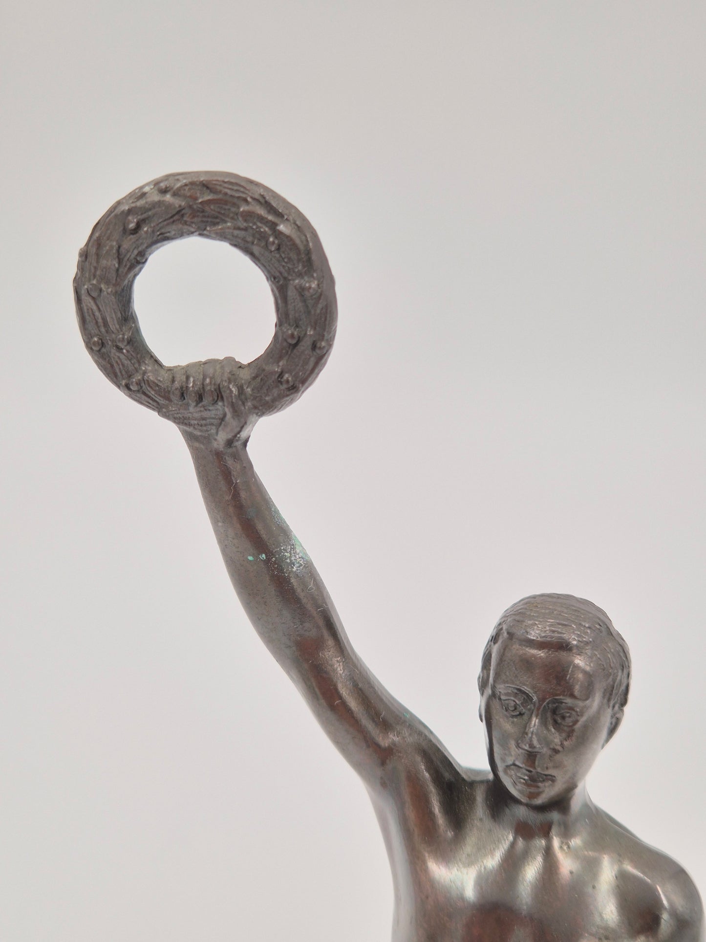 Vintage metalen sculptuur