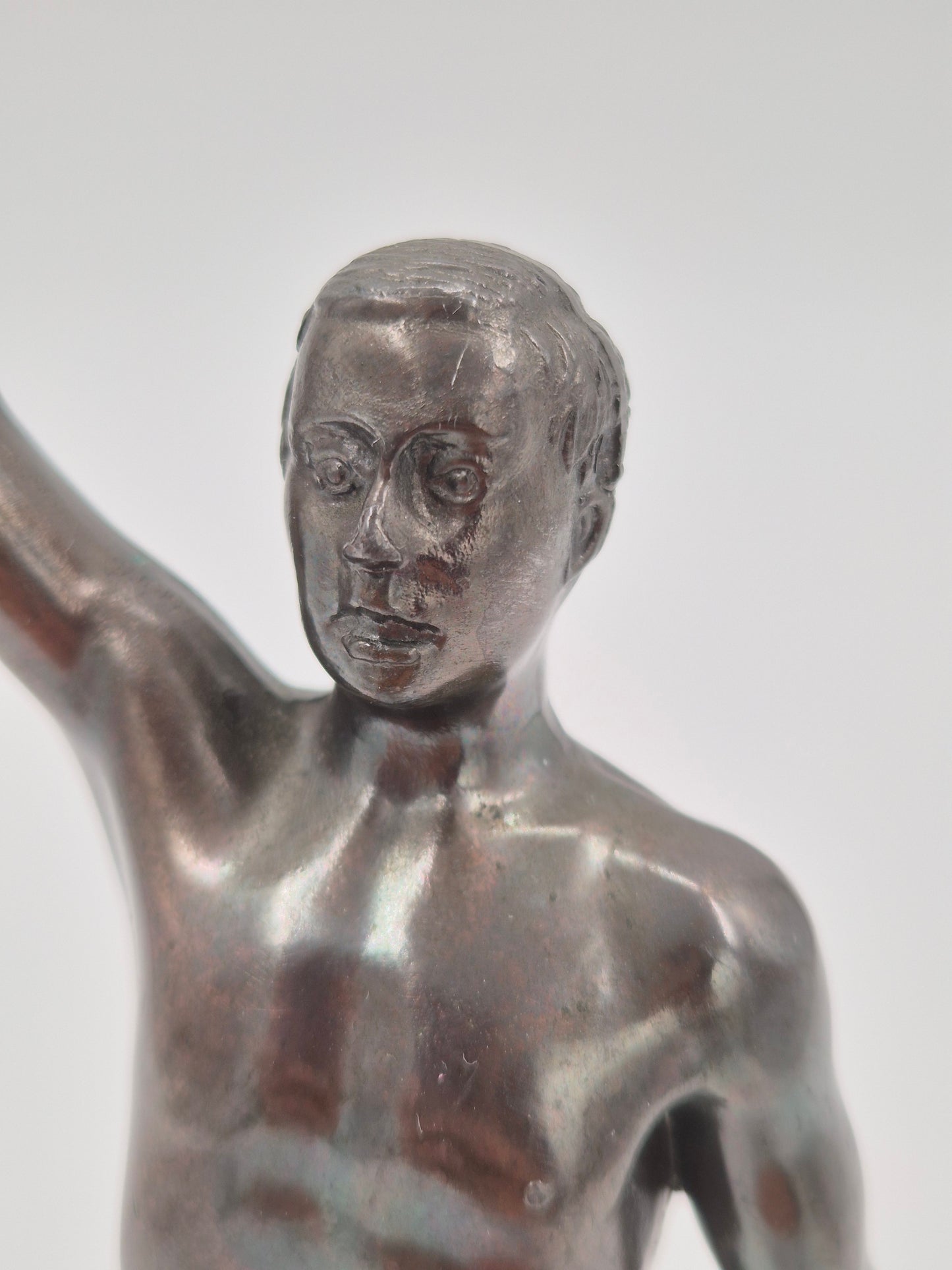Vintage metalen sculptuur