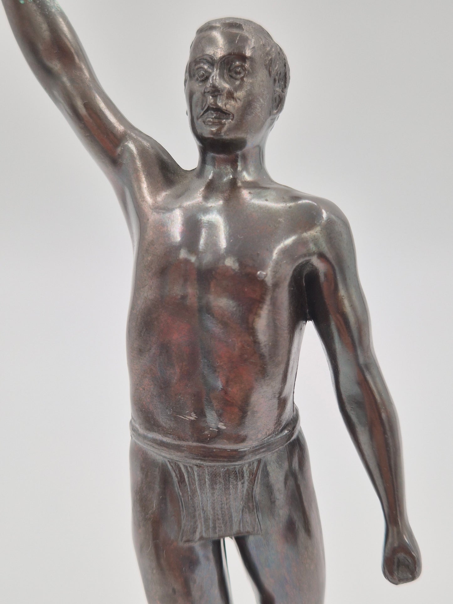 Vintage metalen sculptuur