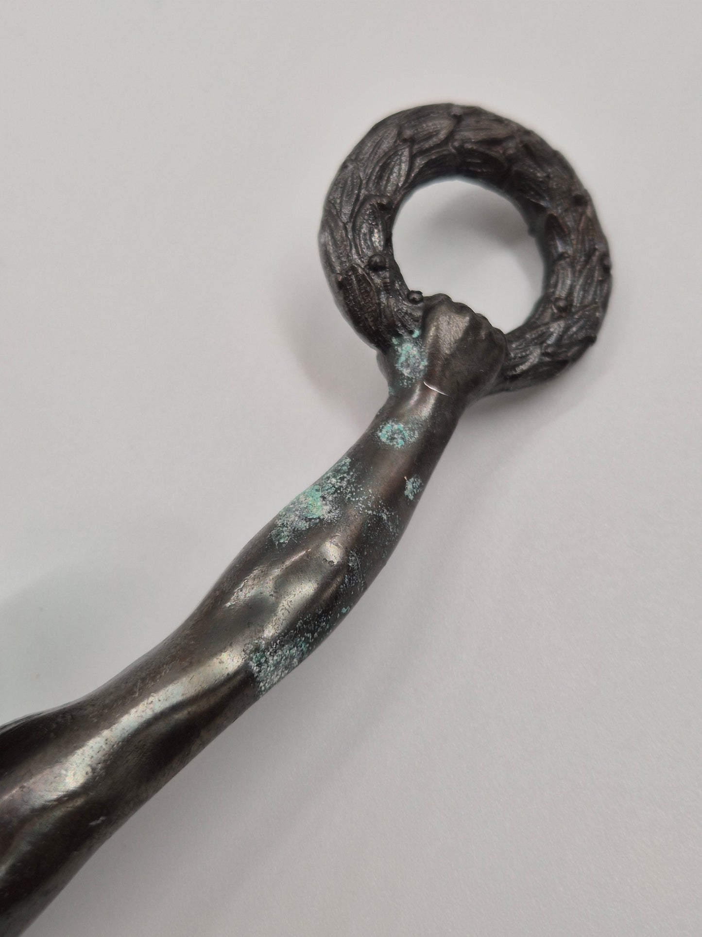 Vintage metalen sculptuur