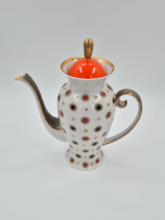 Vintage Coffee Pot “Pea” – Novgorod Porcelain Coffee Pot