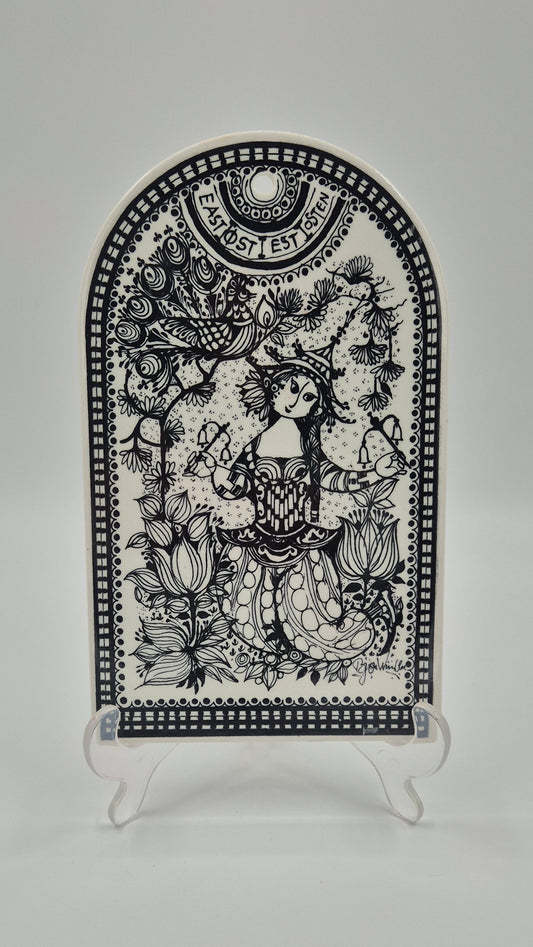 Björn Wiinblad Vintage Wall Plaque