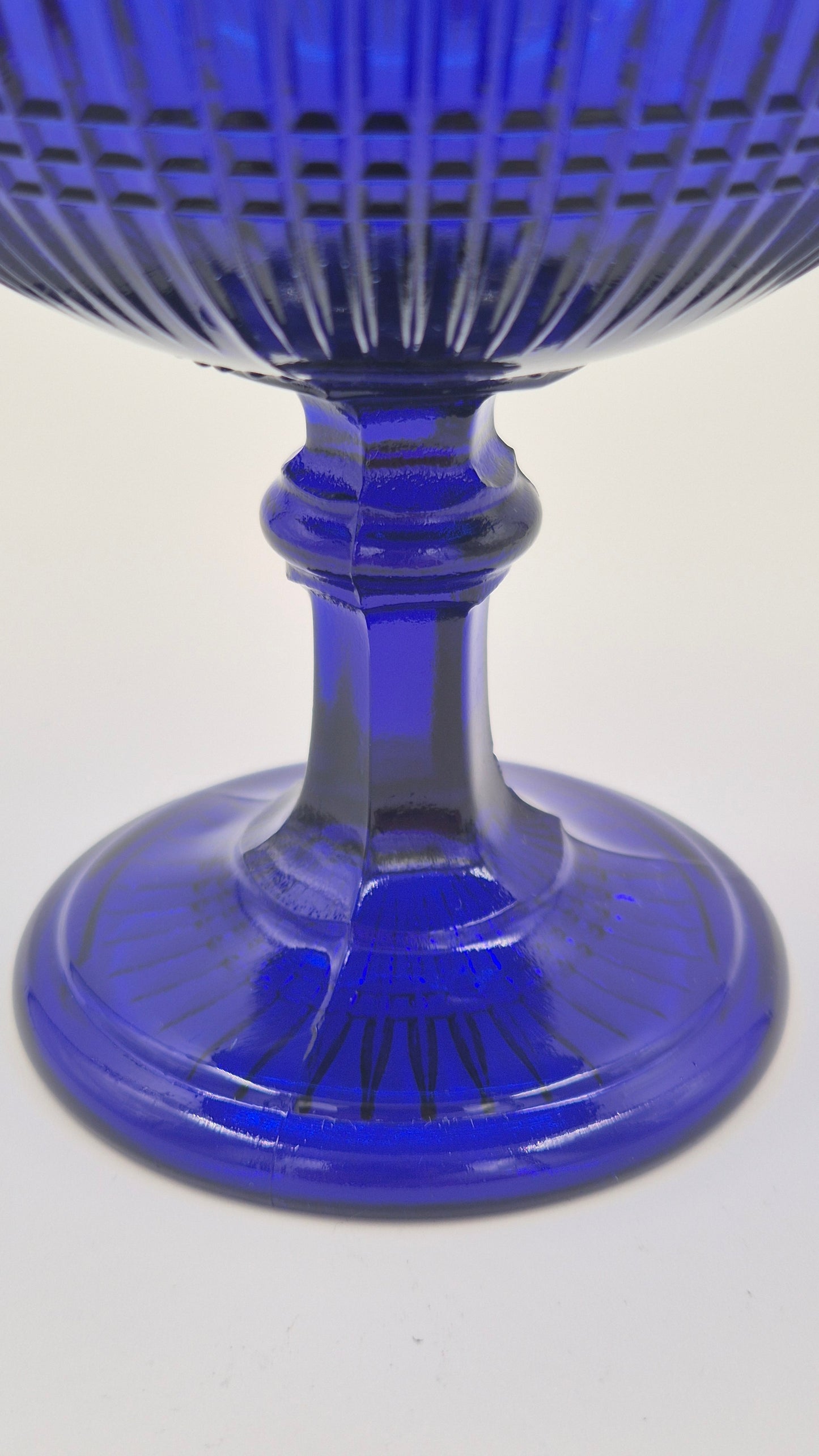 Nuutajärvi Notsjö Blue Glass Bowl – Vintage Finnish Design