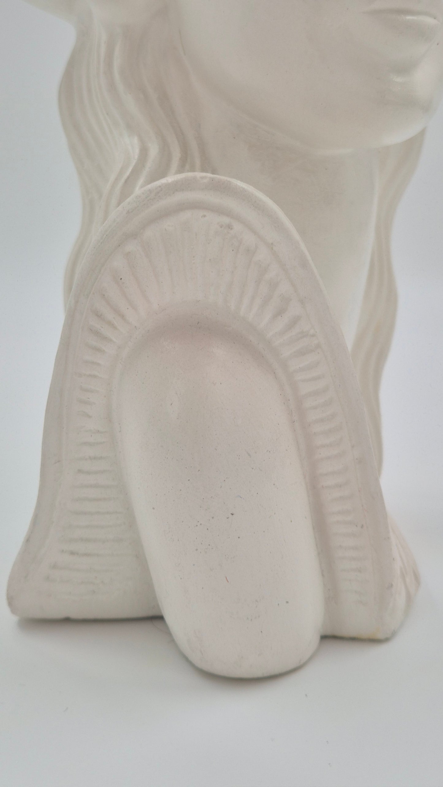 Vintage Balinese Style Bust Sculpture – Hand-Carved, Signed “SUOMI”