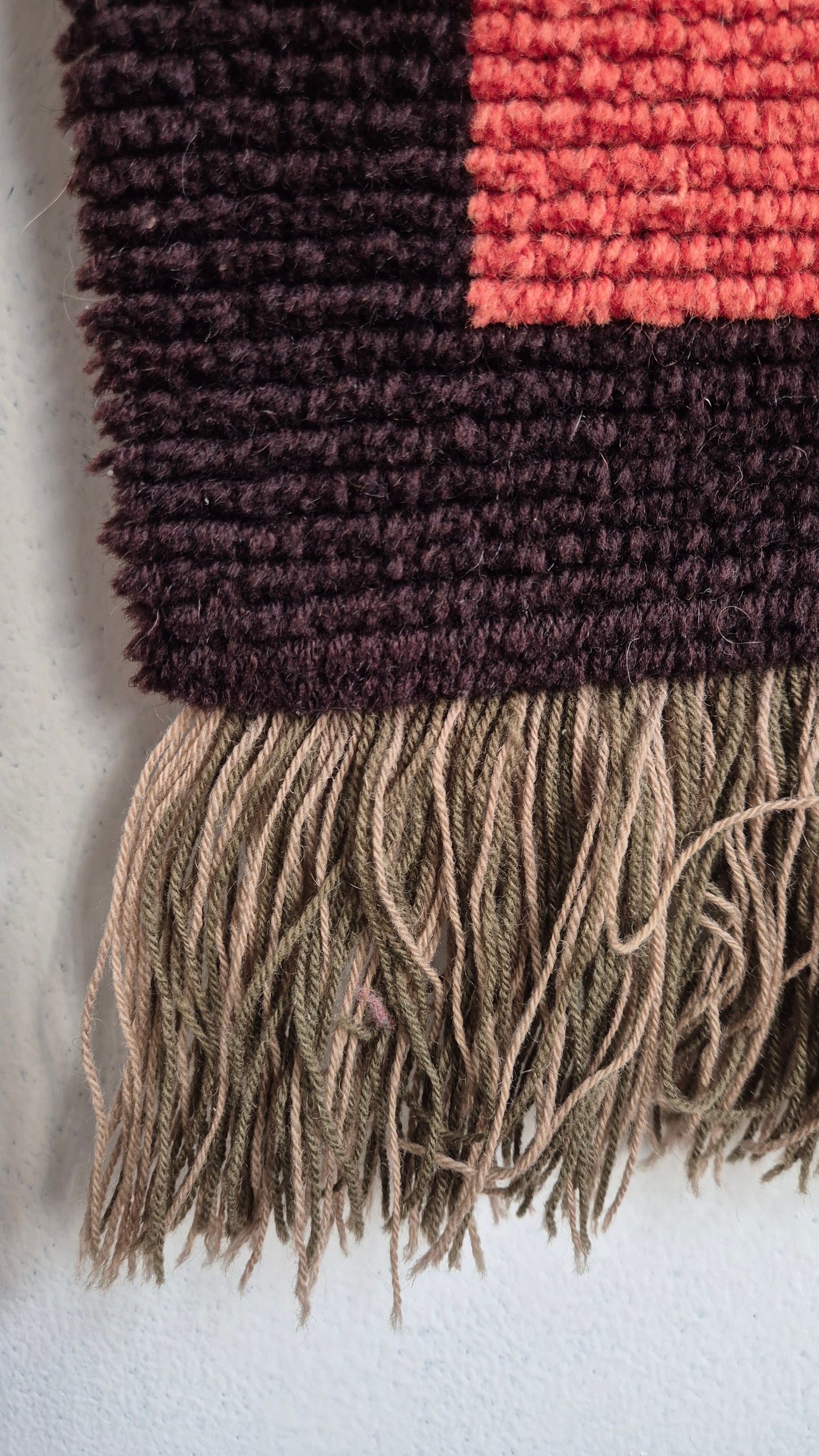 Vintage Finnish Wall Rug “Elämän puu” – Design by Aino Backman