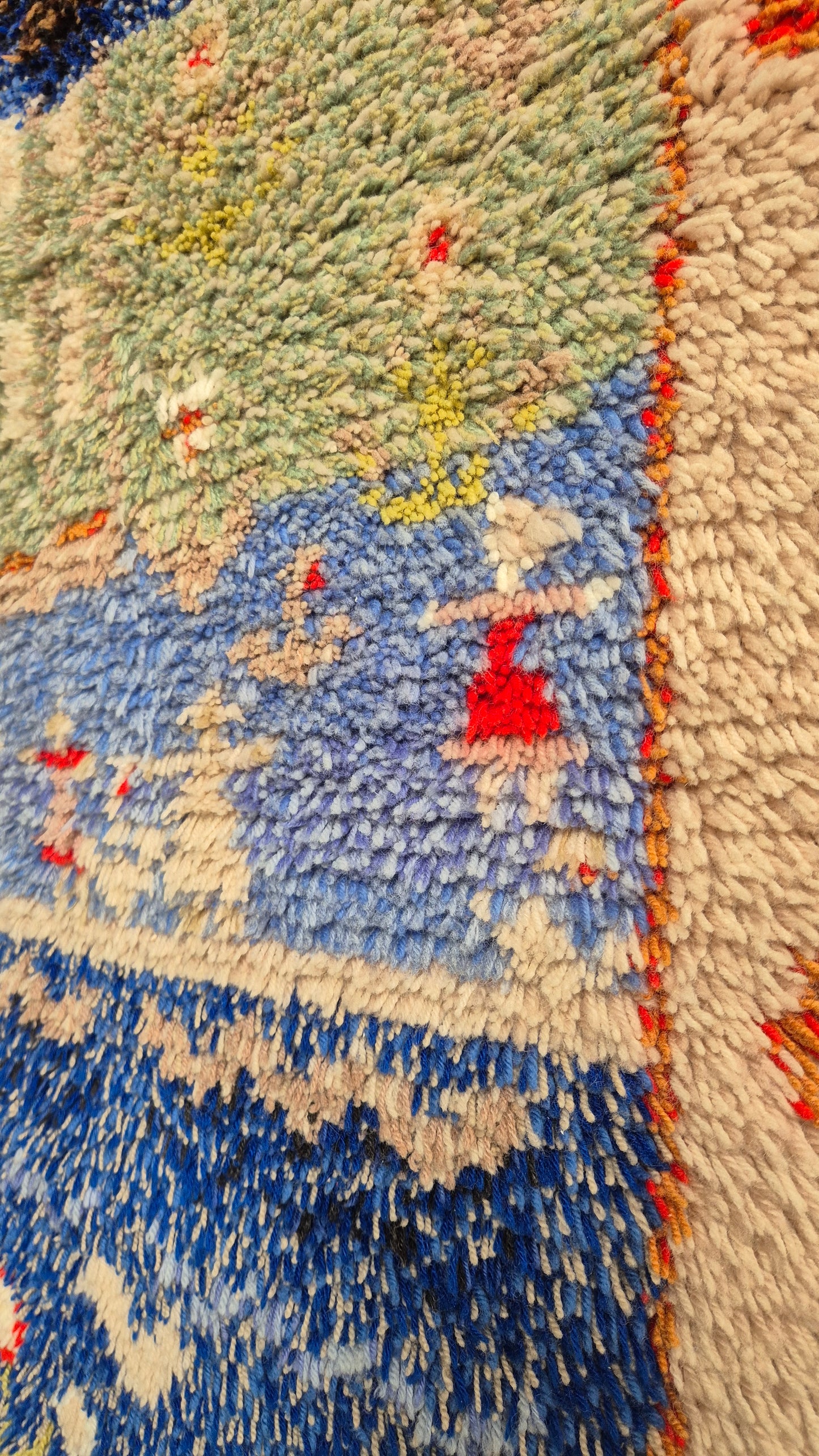 Vintage Finnish Wall Rug – “Wetterhoff” Design by Ester Ax