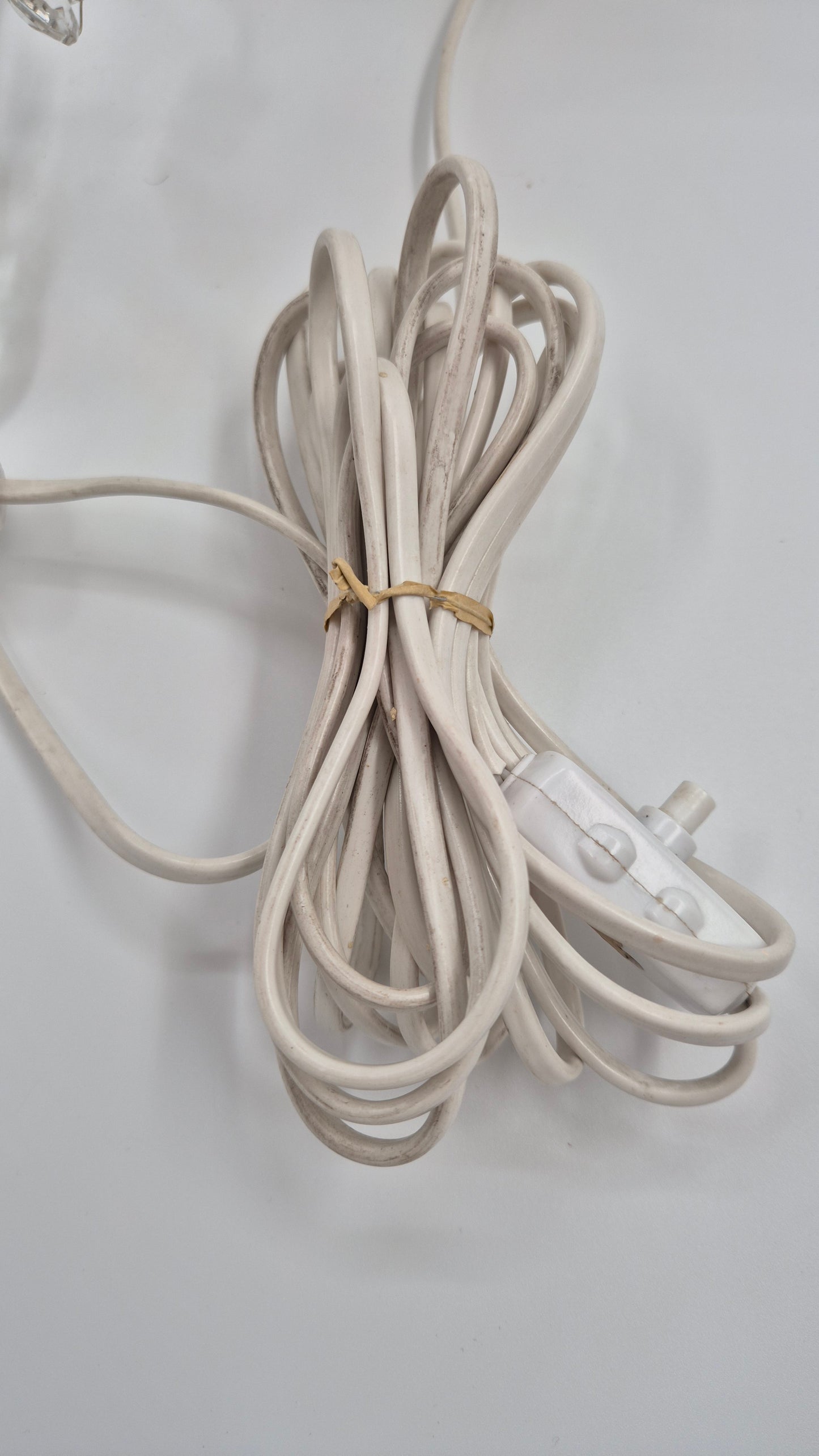 Vintage Crystal & Brass Wall Sconce with Candle Holders (Set of Two )