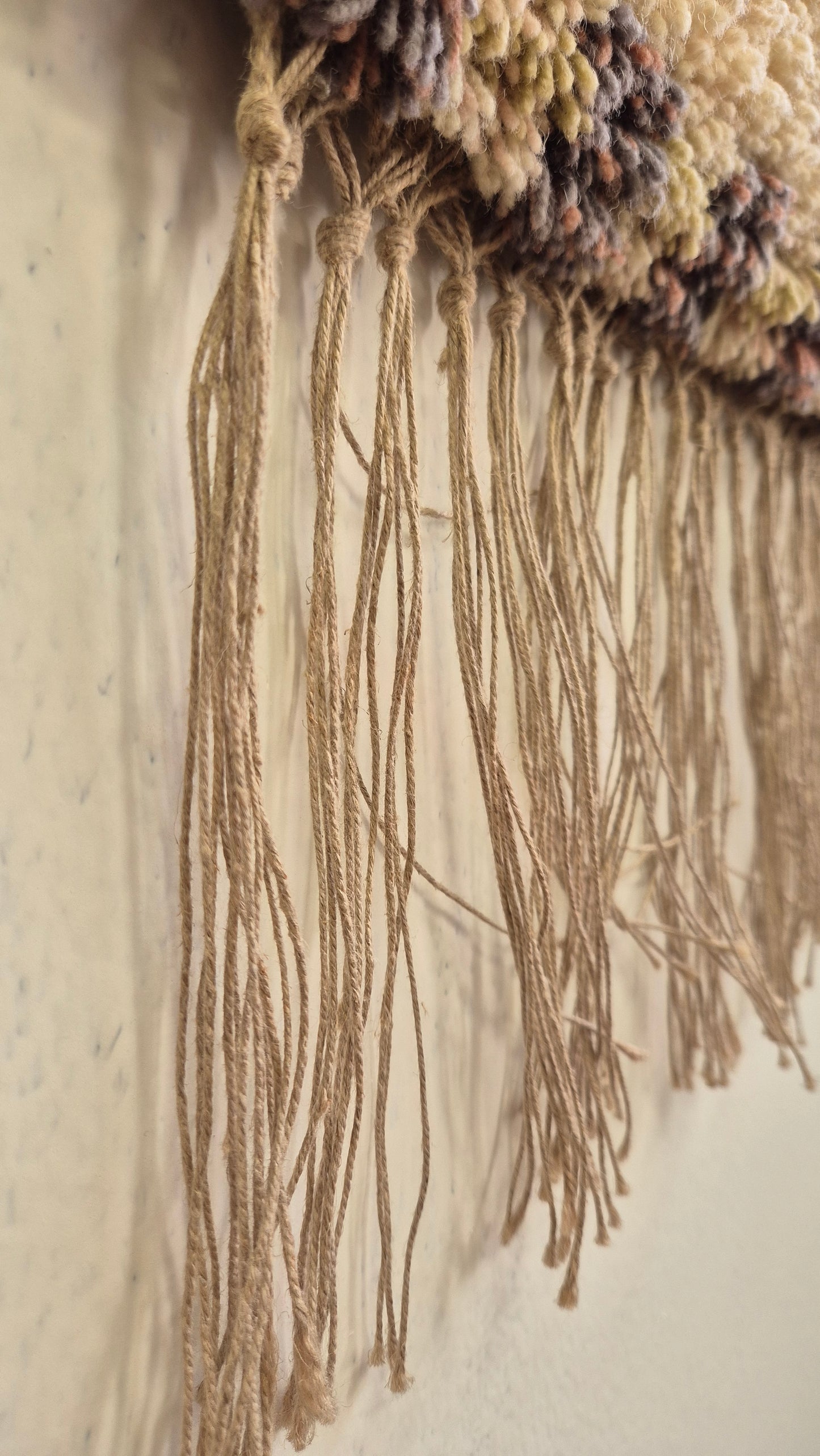 Vintage Finnish Wall Rug "Kukkamaljakko" by Laila Karttunen