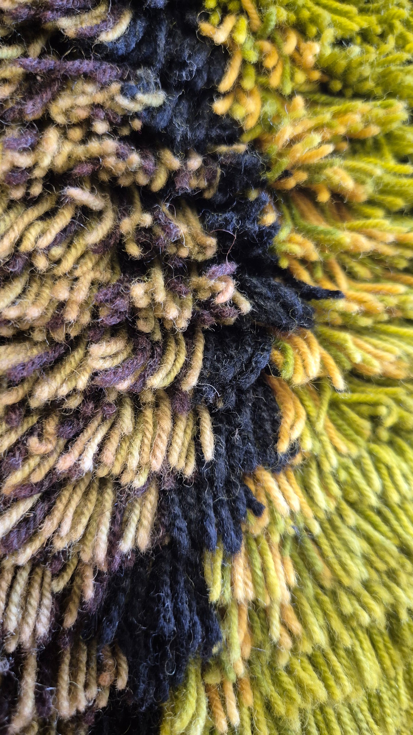 Vintage Finnish Wall Rug by Kirsti Iivessalo – Scandinavian Textile Art