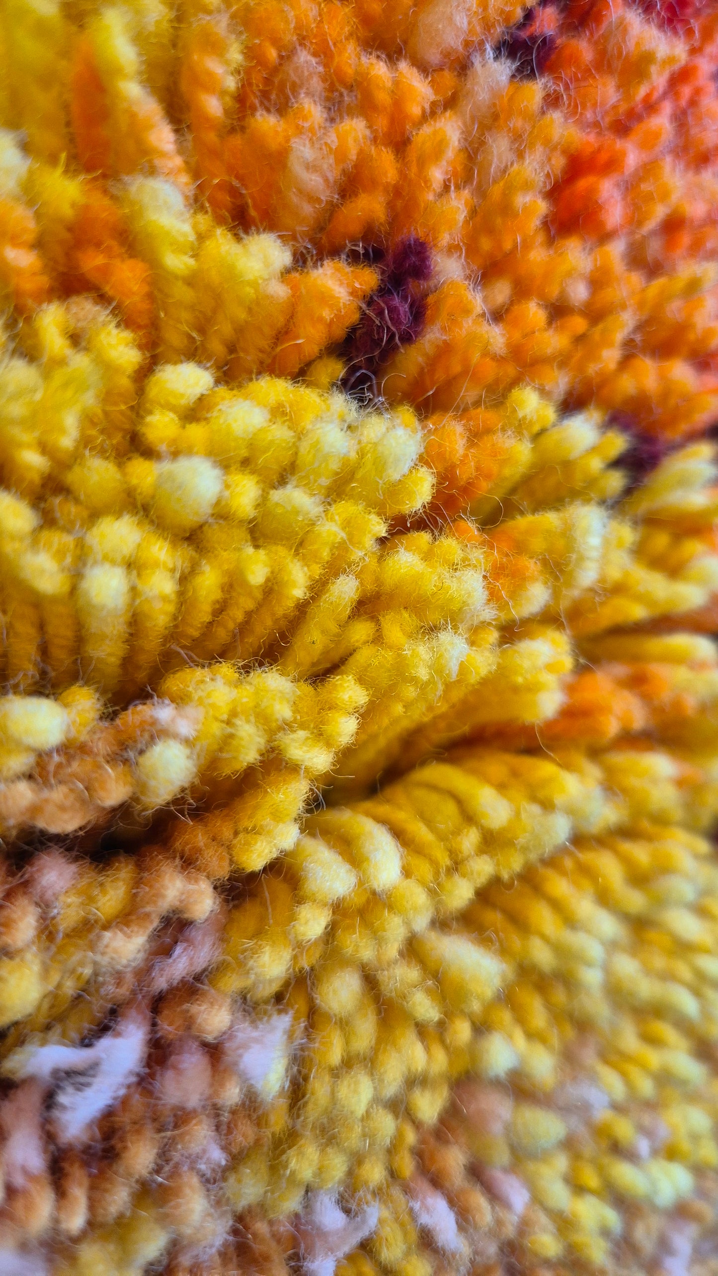 Vintage Finnish Wall Rug – Scandinavian Textile Art