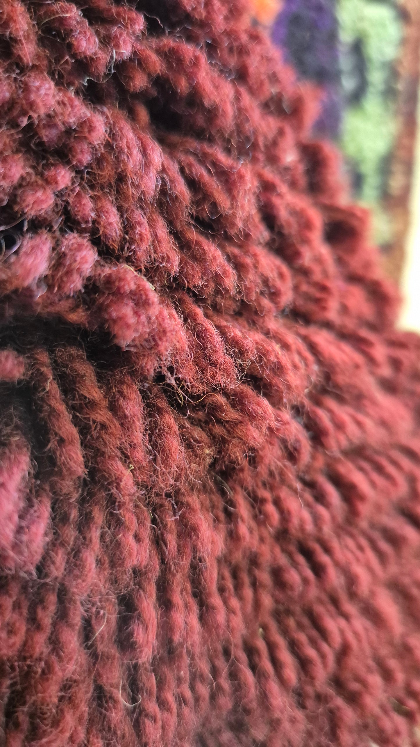 Vintage Finnish Wall Rug by Hannamaija Teisko – Scandinavian Textile Art