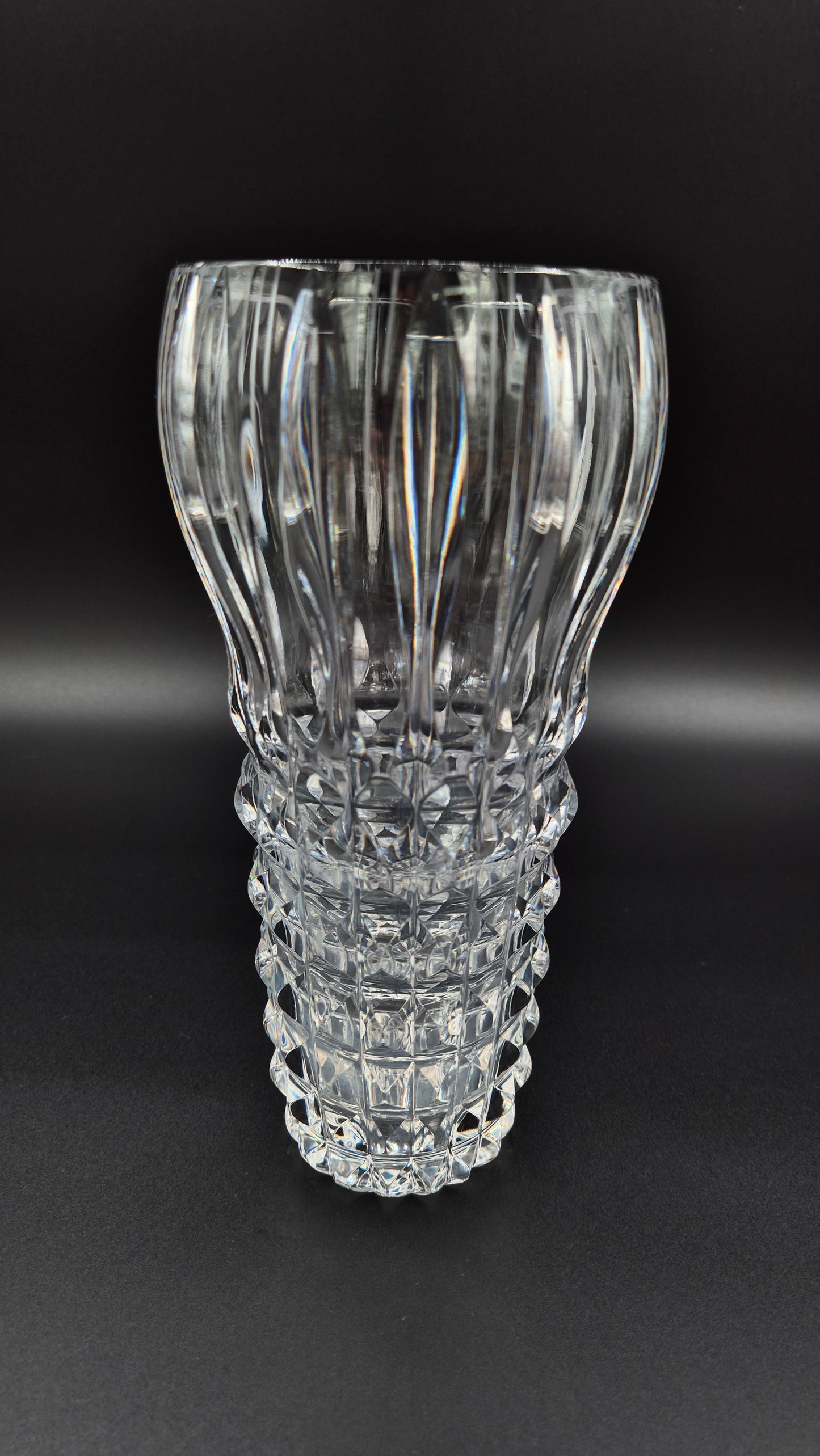 Riihimäen Lasi Polar Vase – Vintage Finnish Mid-Century Glass