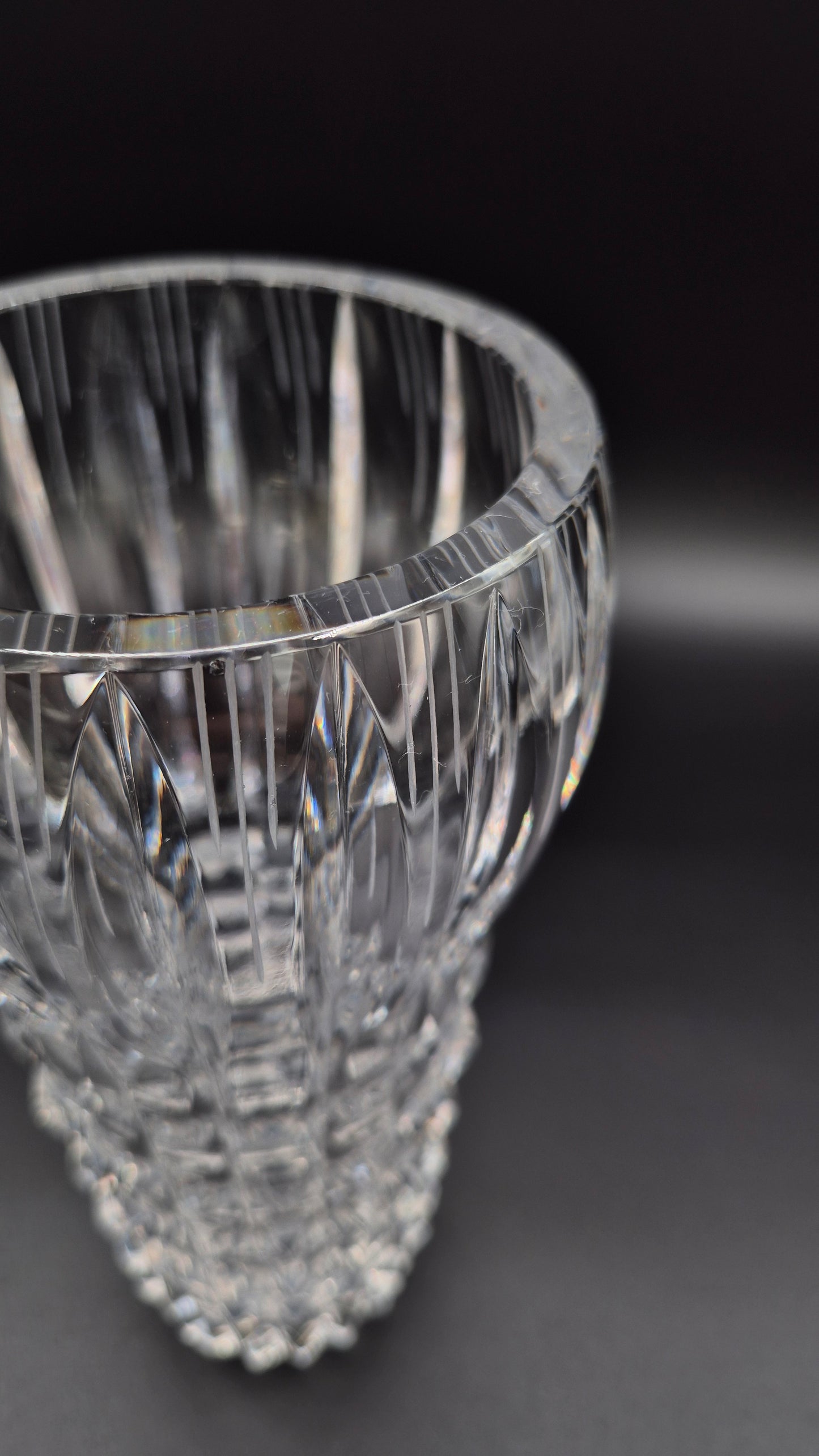 Riihimäen Lasi Polar Vase – Vintage Finnish Mid-Century Glass