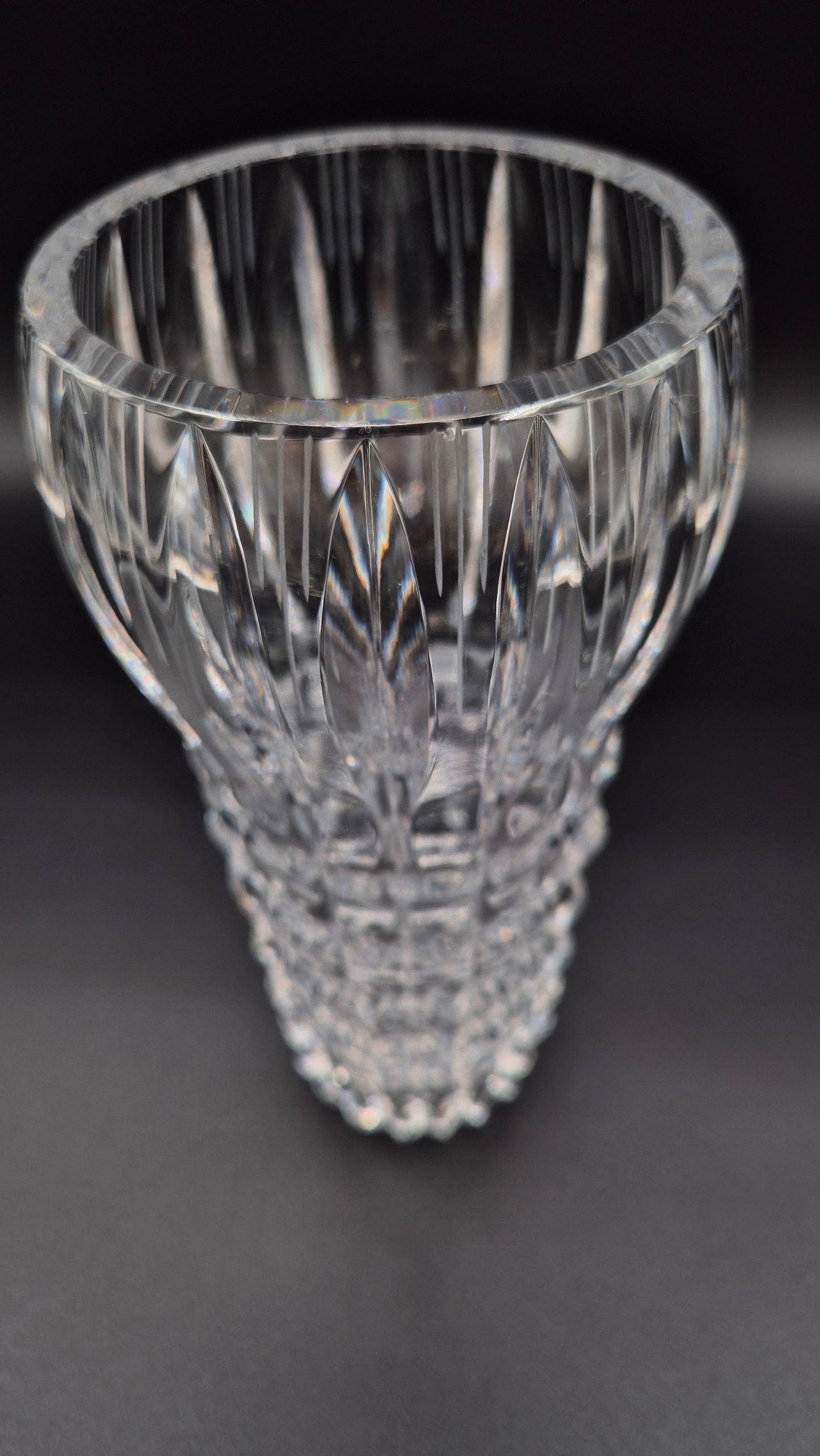 Riihimäen Lasi Polar Vase – Vintage Finnish Mid-Century Glass