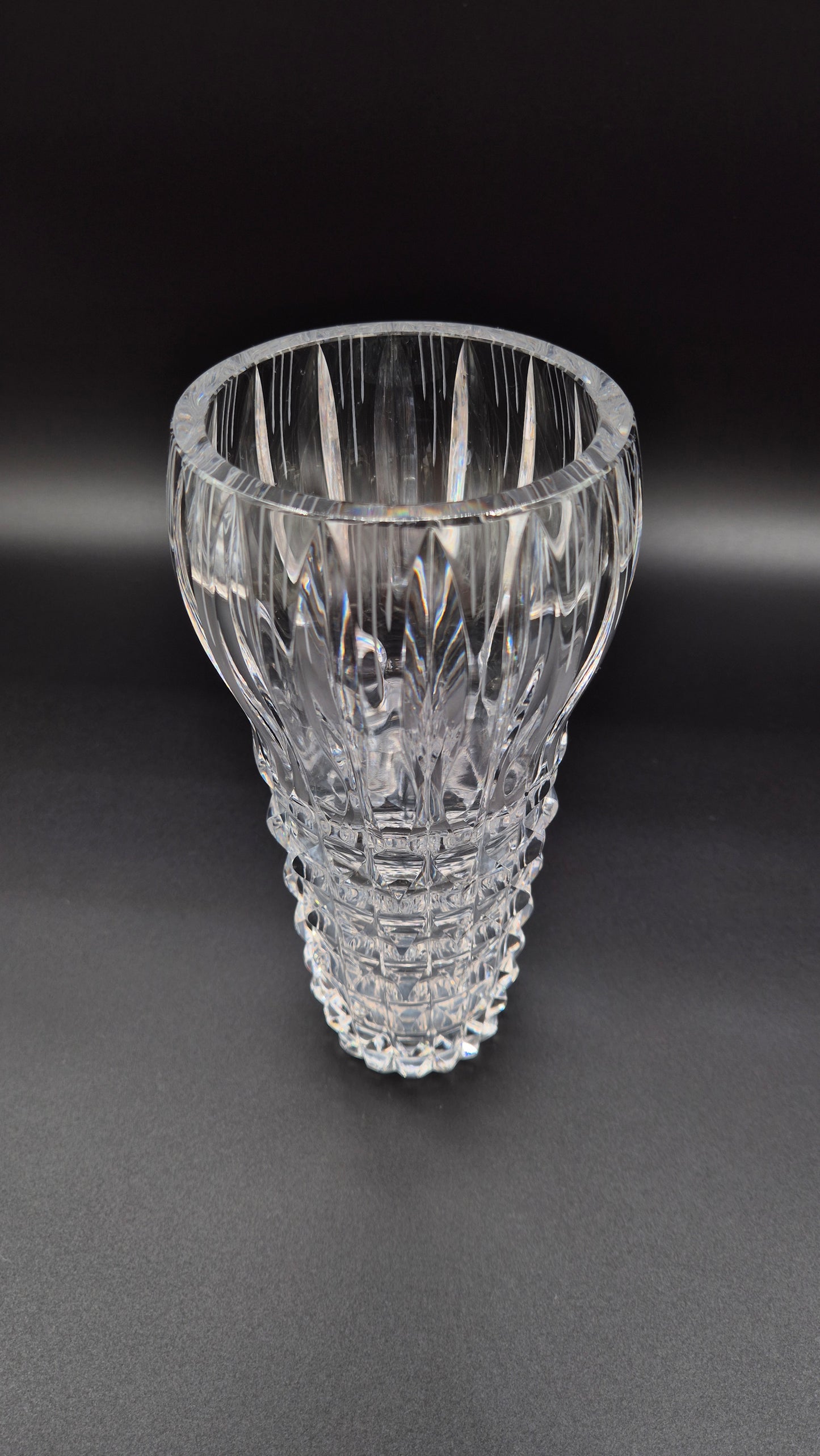 Riihimäen Lasi Polar Vase – Vintage Finnish Mid-Century Glass