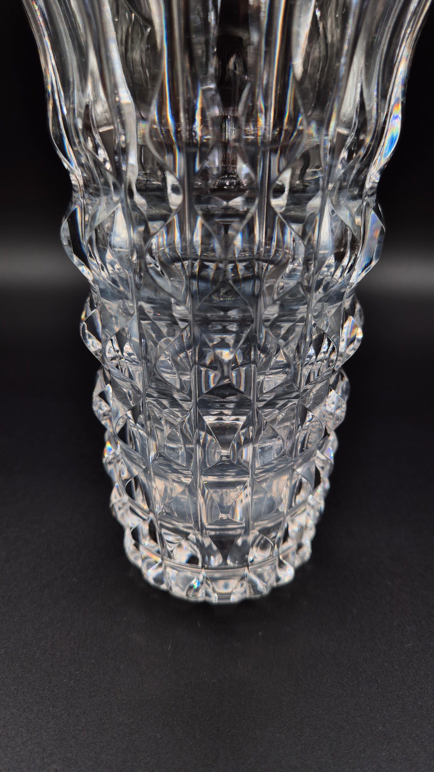 Riihimäen Lasi Polar Vase – Vintage Finnish Mid-Century Glass