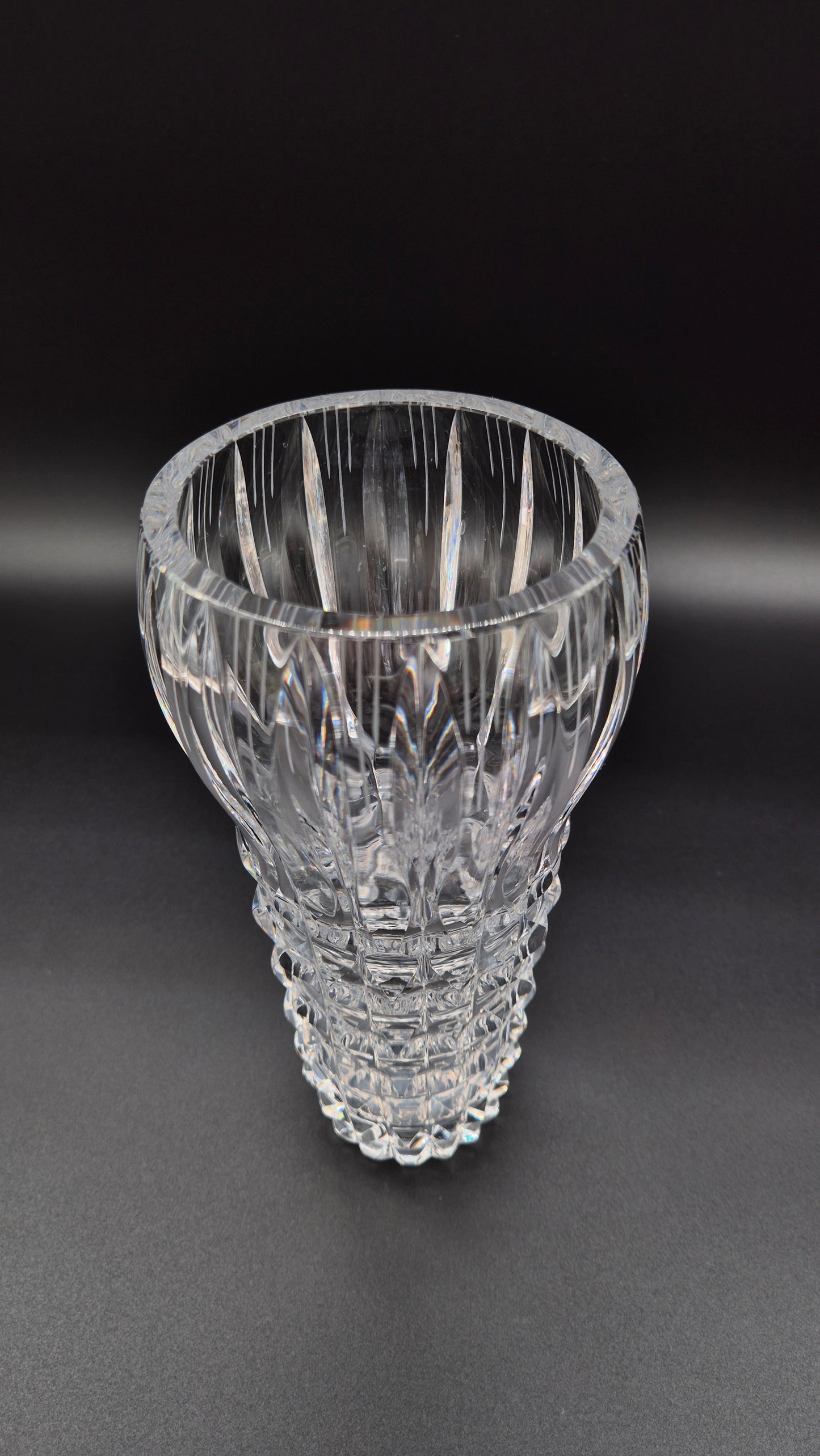 Riihimäen Lasi Polar Vase – Vintage Finnish Mid-Century Glass