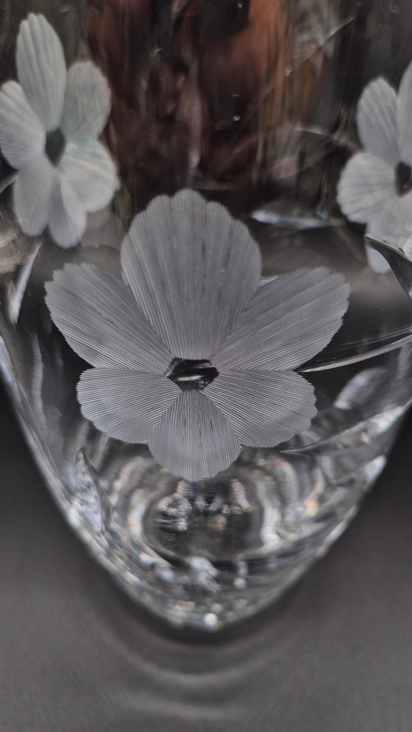 Large Crystal Vase. 28,5cm