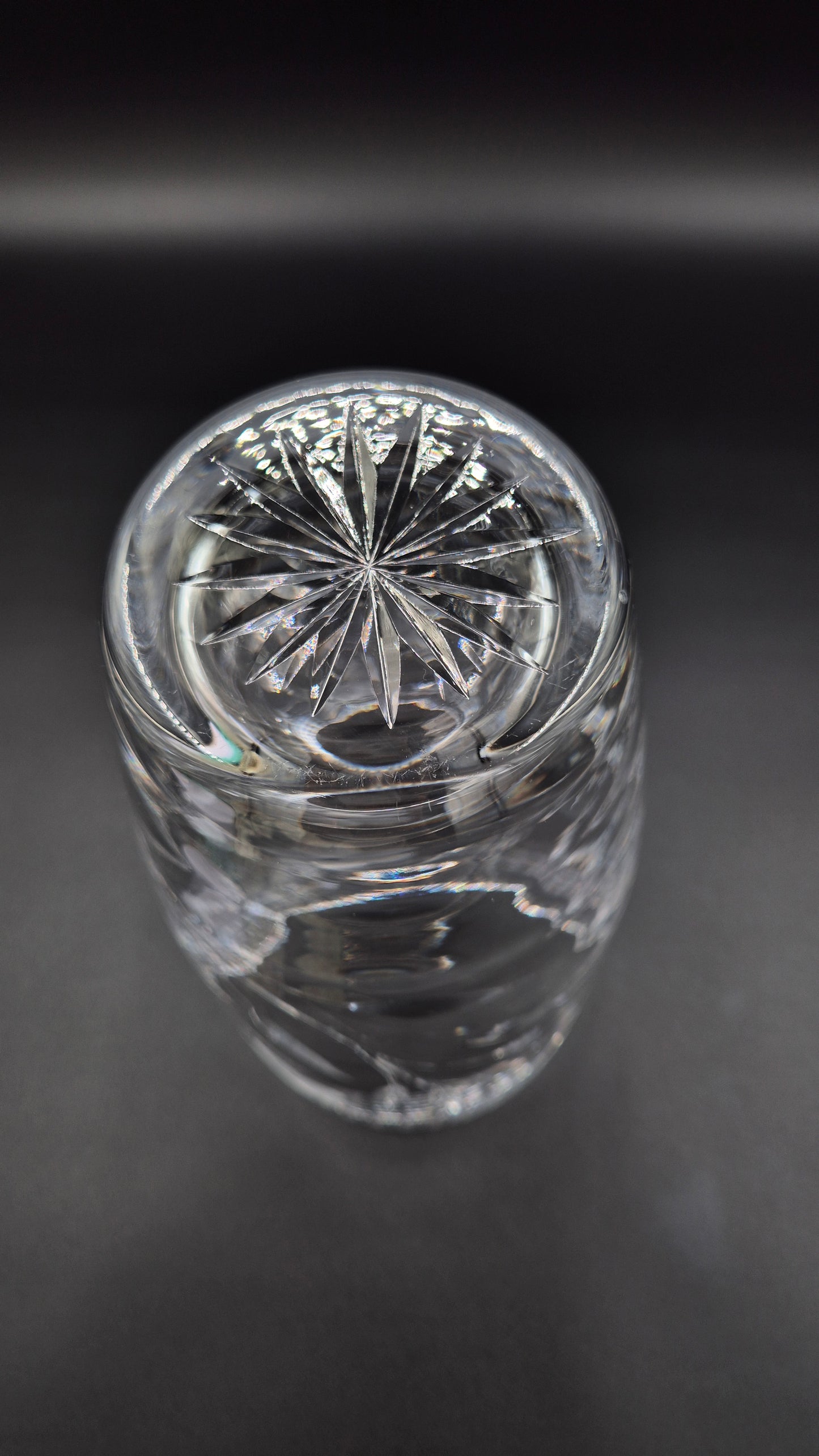 Large Crystal Vase. 28,5cm