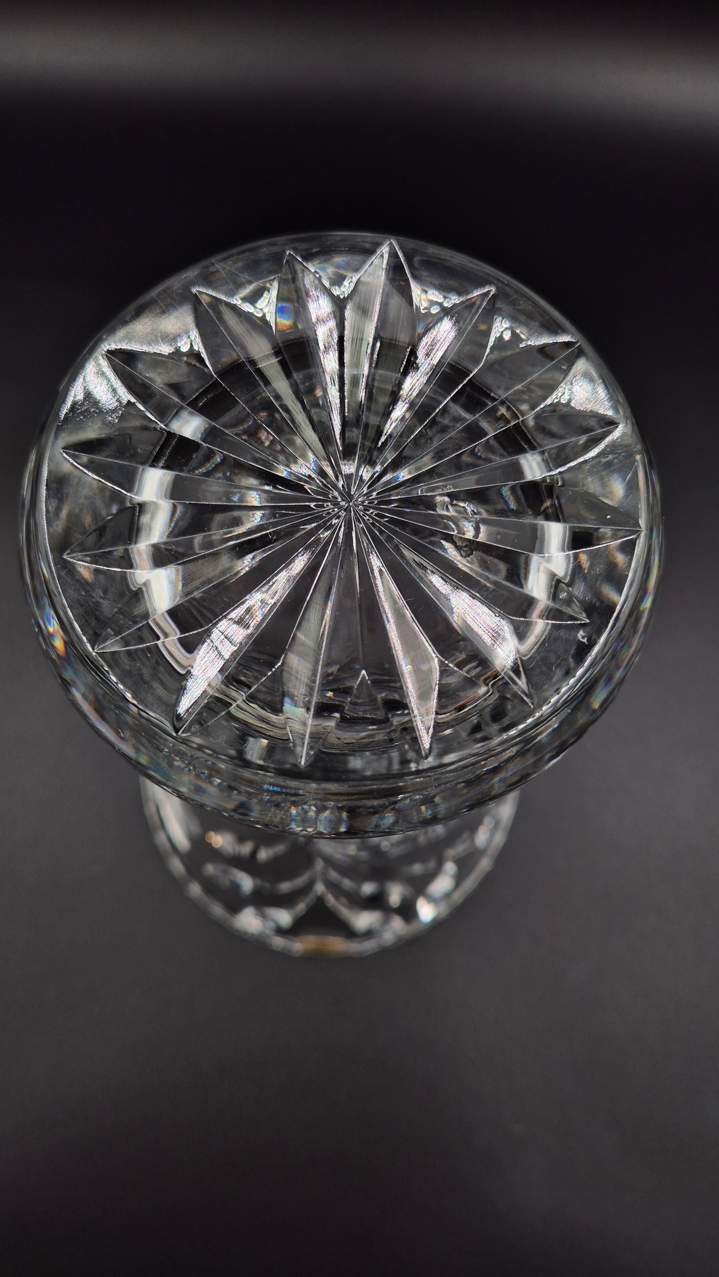 Riihimäen Lasi Selleri Crystal Vase - Aimo Okkolin Design